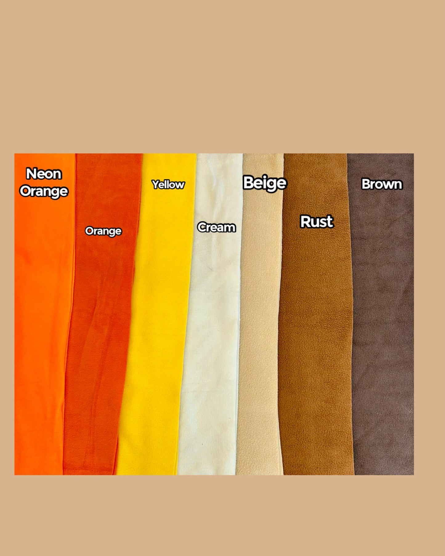 BROWNS/YELLOW/ORANGE