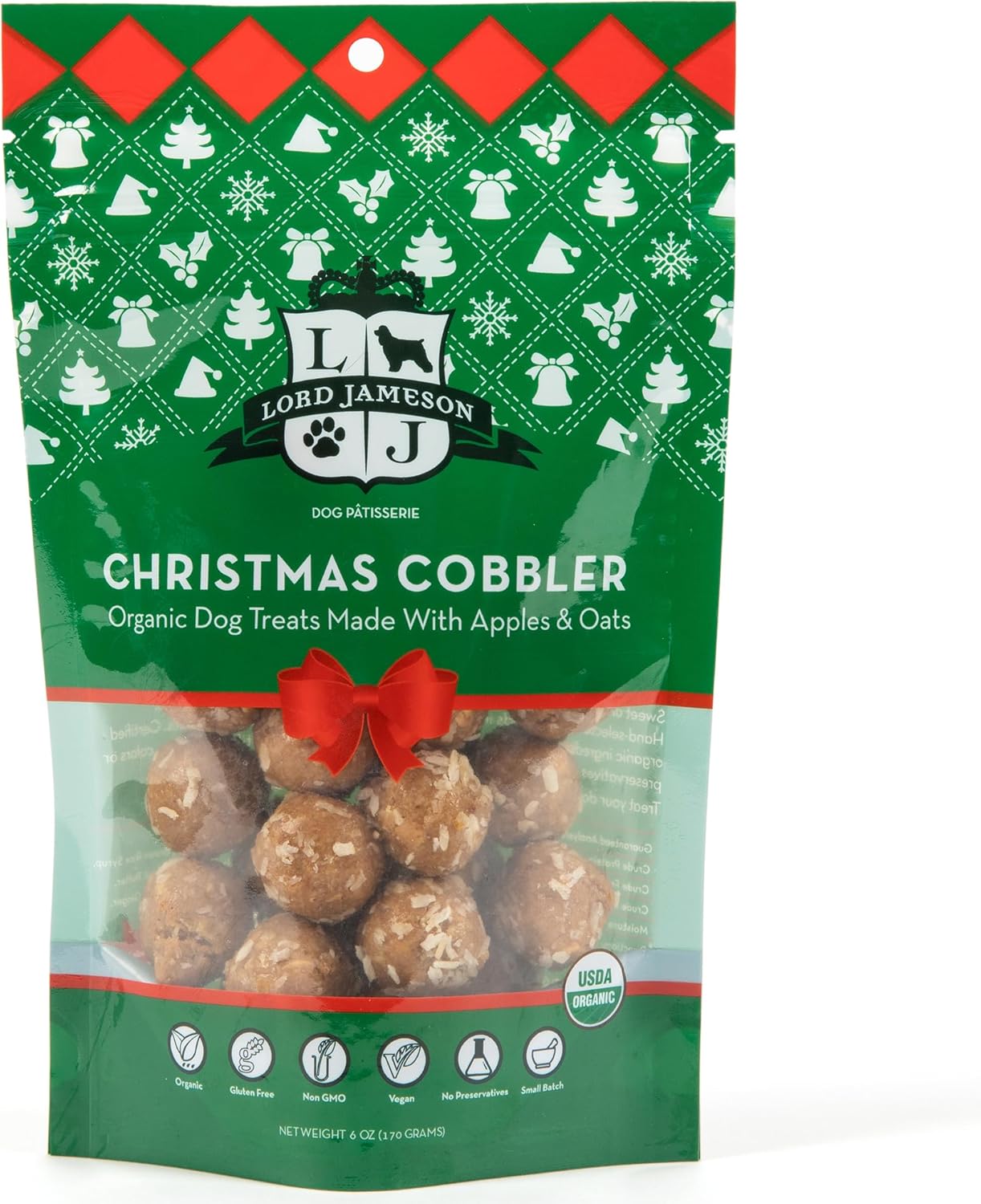 Lord Jameson Christmas Cobbler (Vegan Treats)