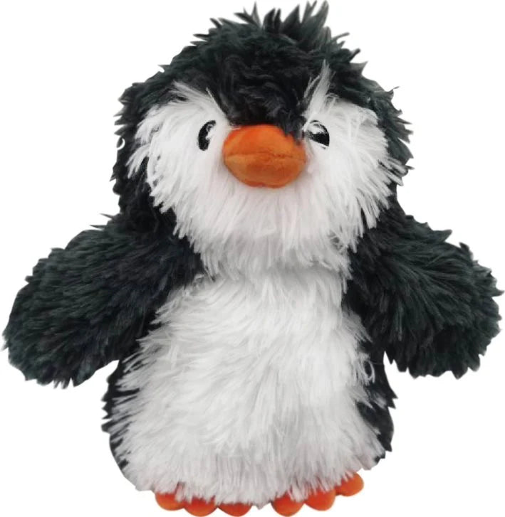 Tall Tails Plush Fluffy Snowman or Penguin 8”