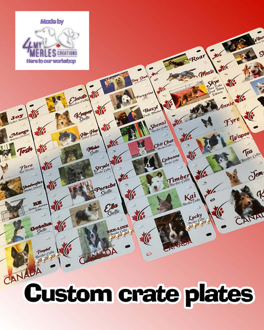 Custom Crate Plate