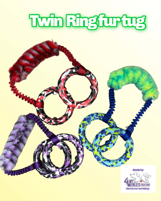 Twin Ring Fur Tug
