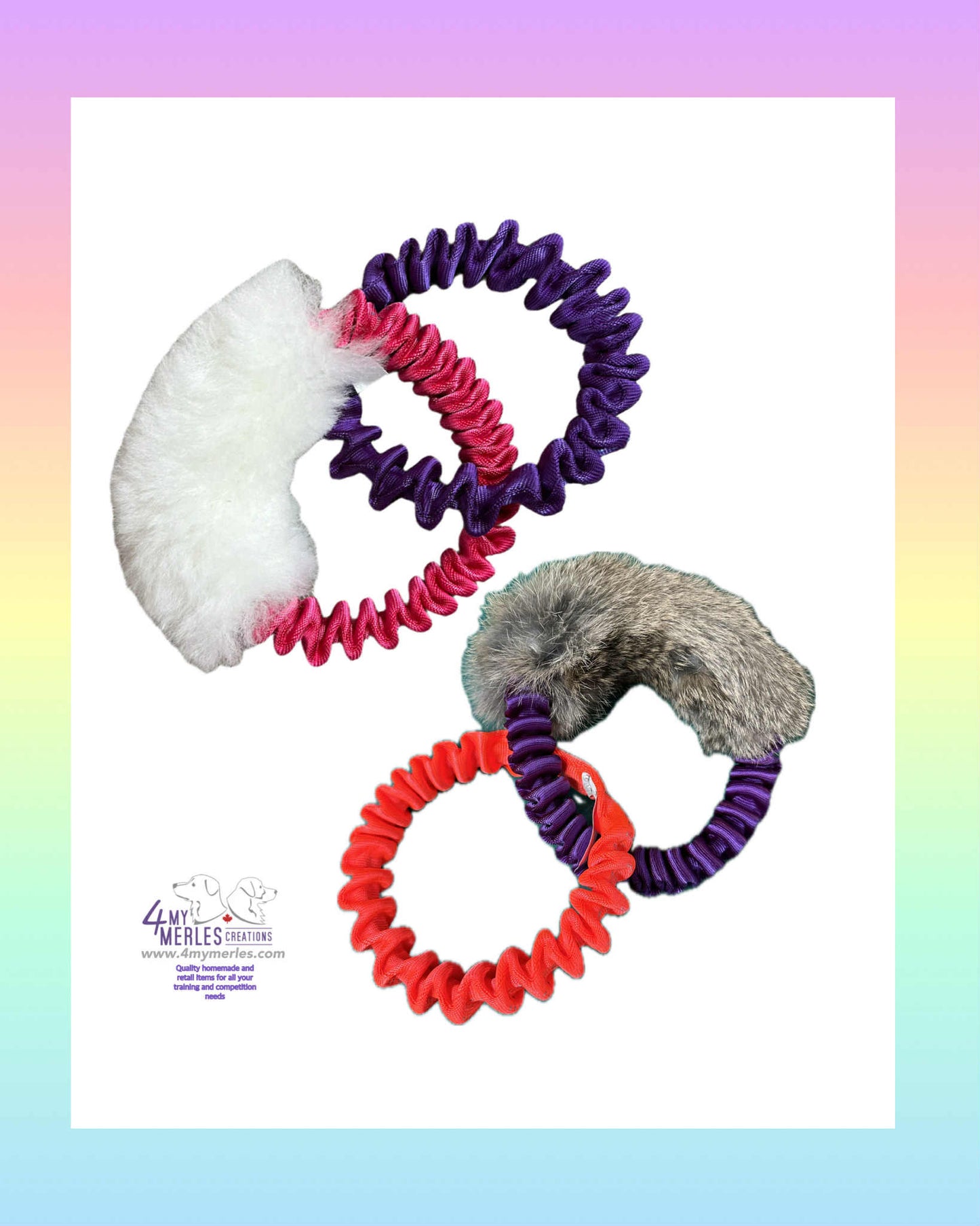 Double Ring Fur Tug